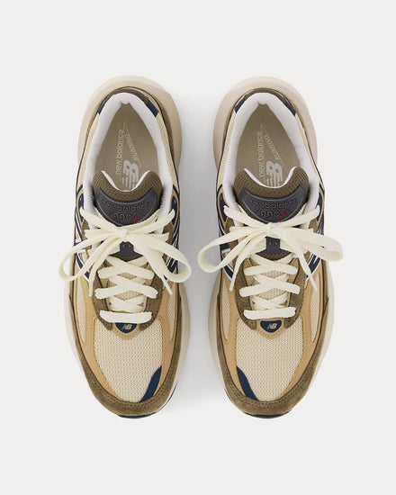 New Balance Made in USA 990v6 Dark Camo / Incense / Natural Indigo Low Top Sneakers - 2