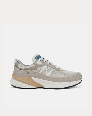 New Balance Made in USA 990v6 Light Mushroom / Moonrock Low Top Sneakers