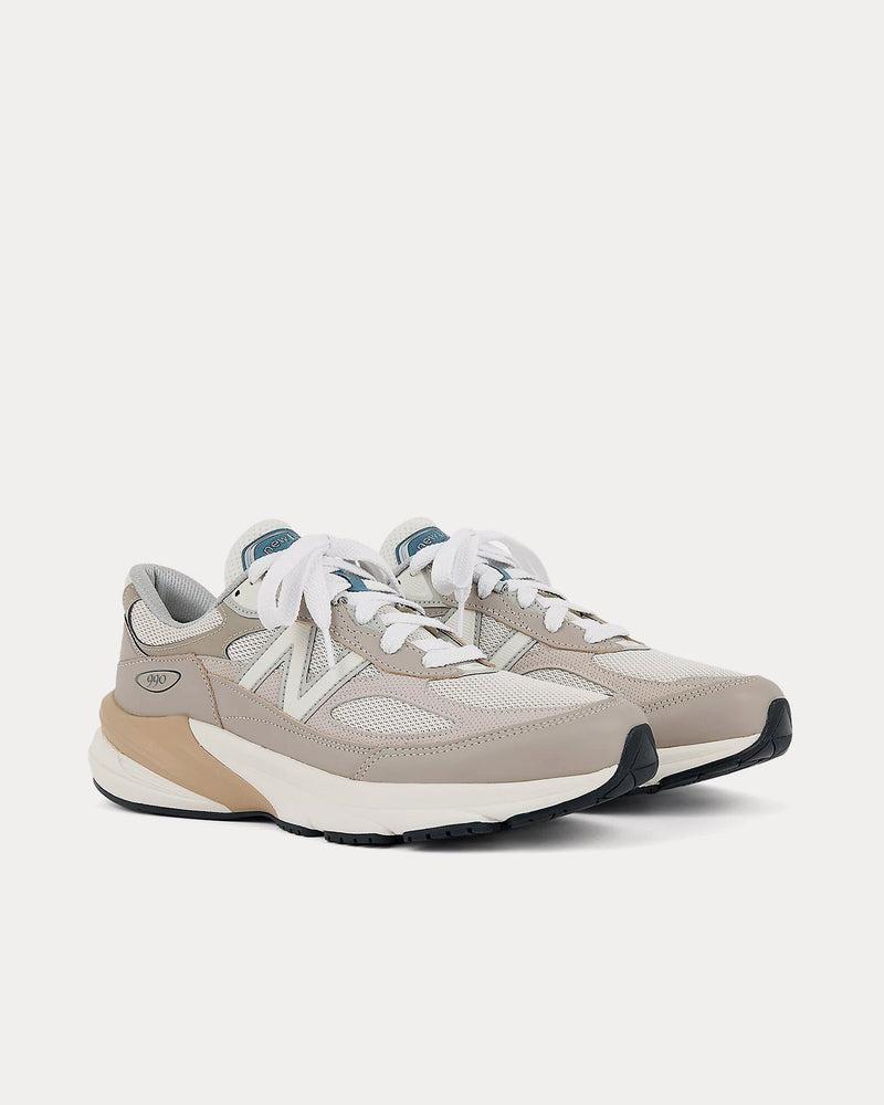 New Balance Made in USA 990v6 Light Mushroom / Moonrock Low Top Sneakers - 3
