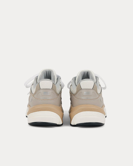 New Balance Made in USA 990v6 Light Mushroom / Moonrock Low Top Sneakers - 4