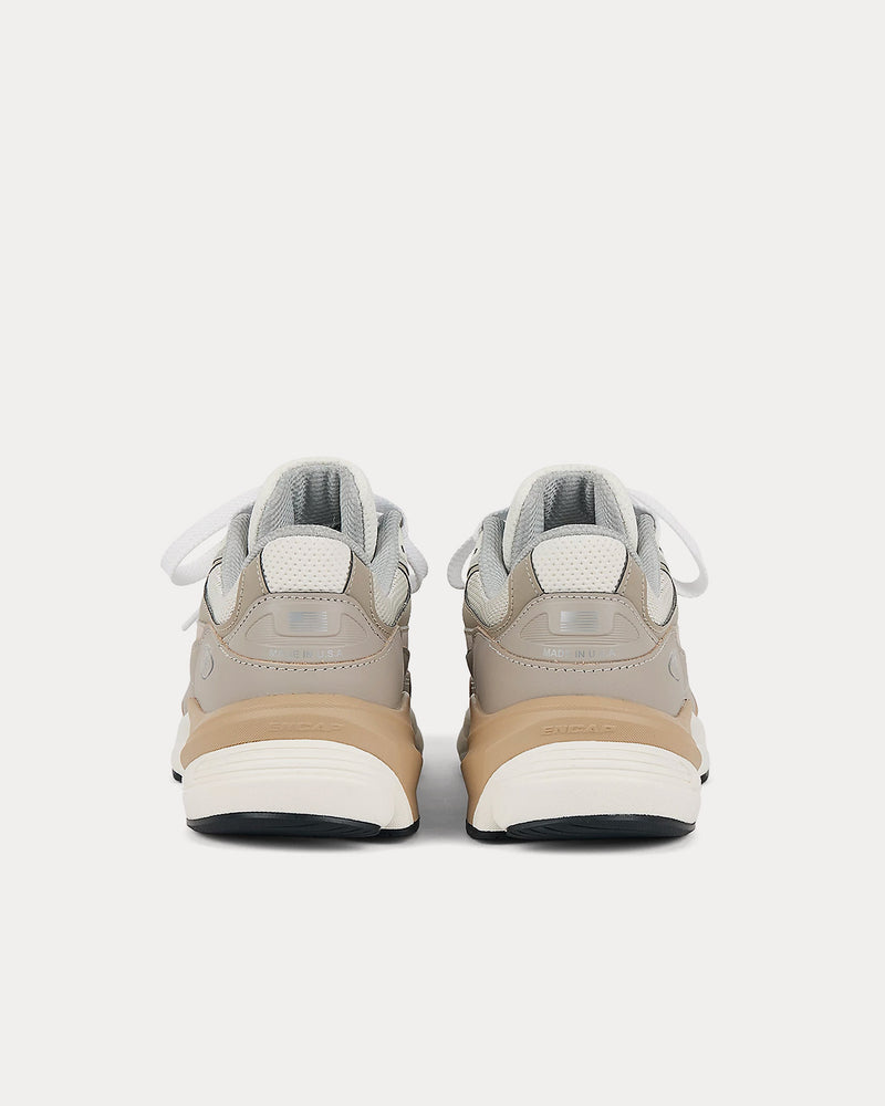 New Balance Made in USA 990v6 Light Mushroom / Moonrock Low Top Sneakers - 4