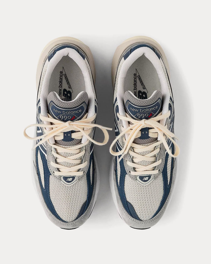 New Balance Made in USA 990v6 'Grey Day' Marblehead / Vintage Indigo Low Top Sneakers - 2