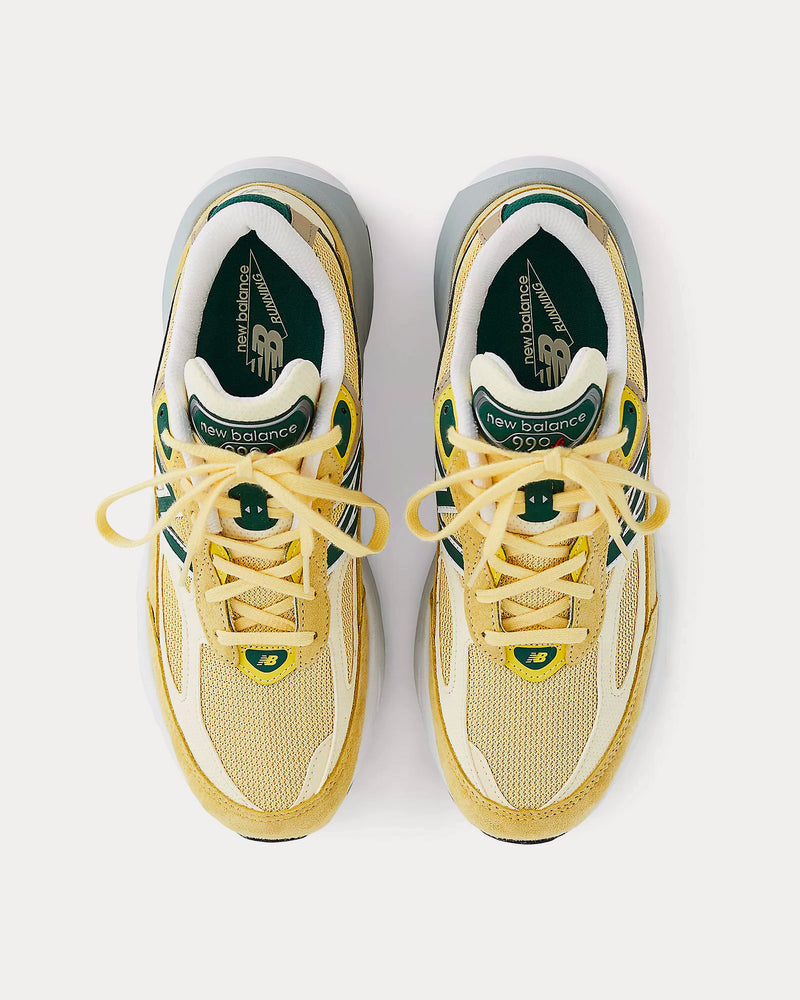 New Balance Made in USA 990v6 Sulphur / Green Low Top Sneakers - 2