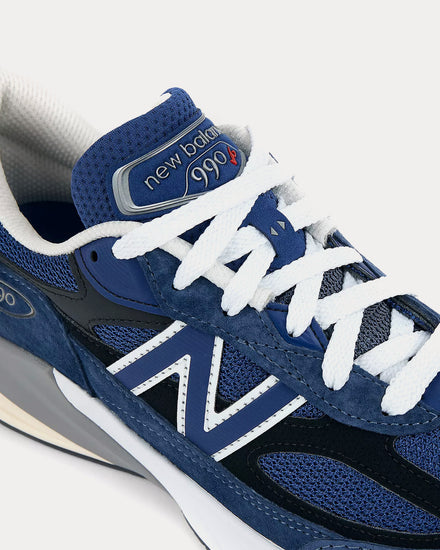 New Balance Made in USA 990v6 Inkwell / Black Low Top Sneakers - 5