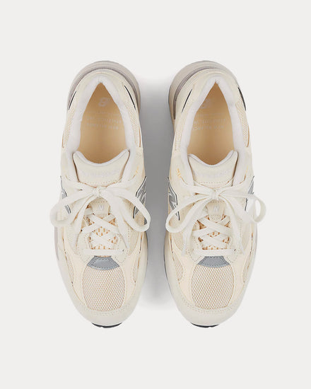 New Balance Made in USA 992 Calcium / Raw Cashew Low Top Sneakers - 2