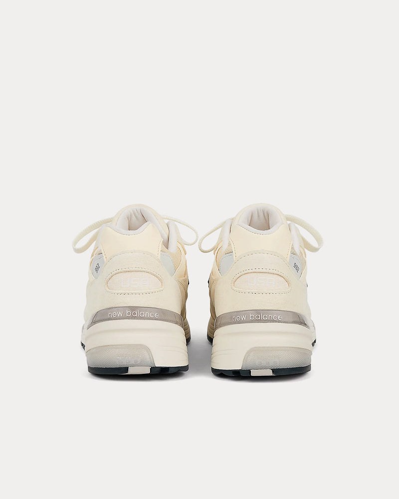 New Balance Made in USA 992 Calcium / Raw Cashew Low Top Sneakers - 4