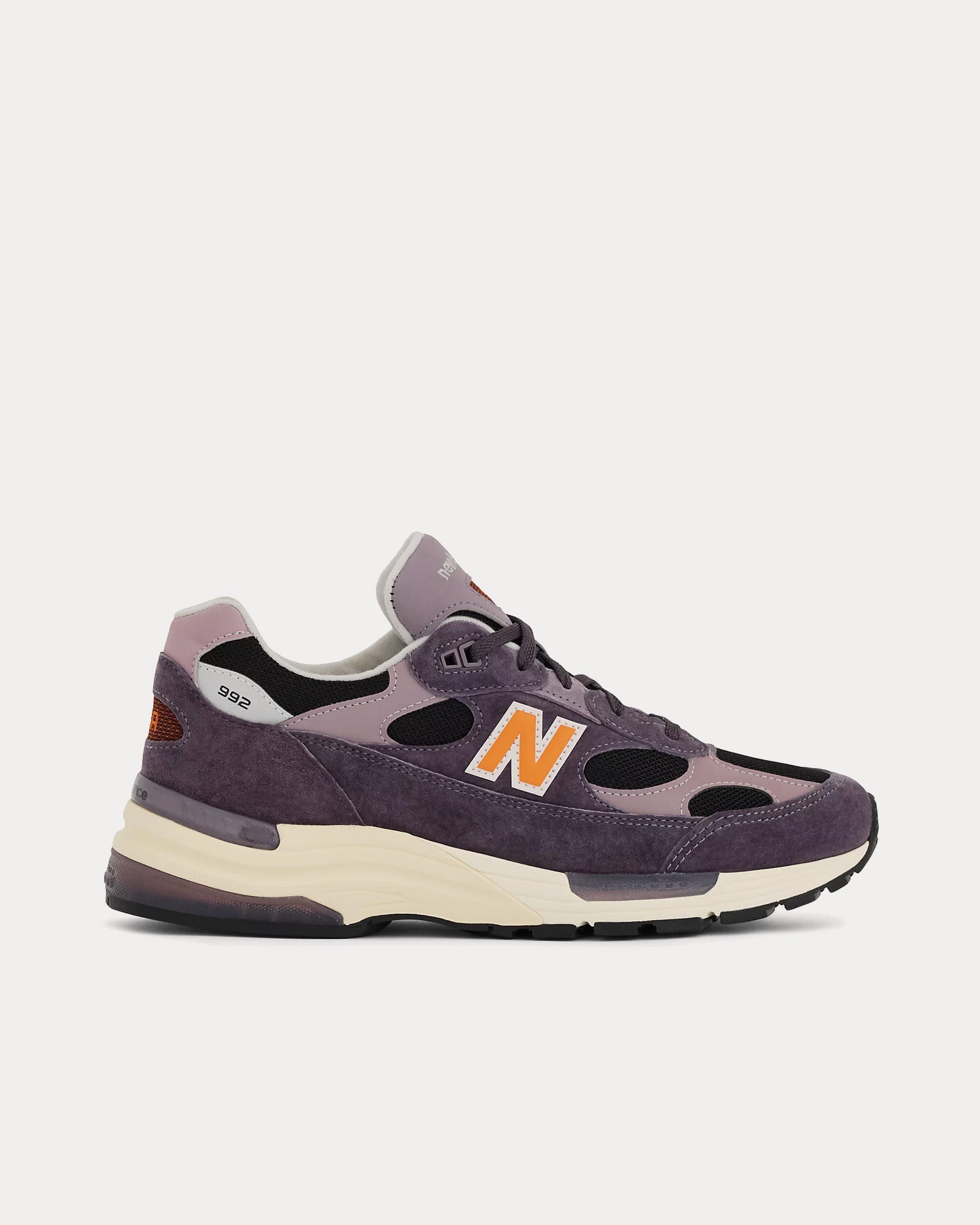 New Balance Unisex Made in USA 992 Dark Ice Wine / Black / Sizzle