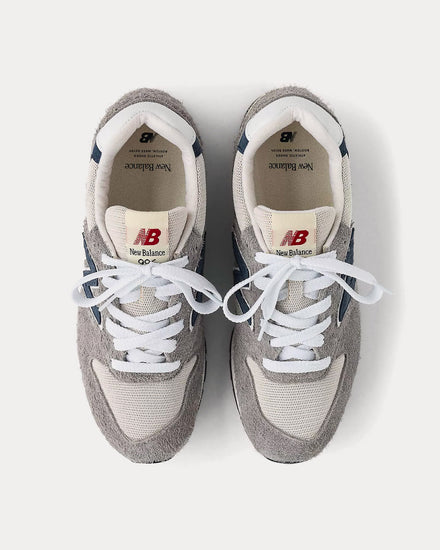 New Balance Made in USA 996 'Grey Day' Marblehead / Vintage Indigo Low Top Sneakers - 2