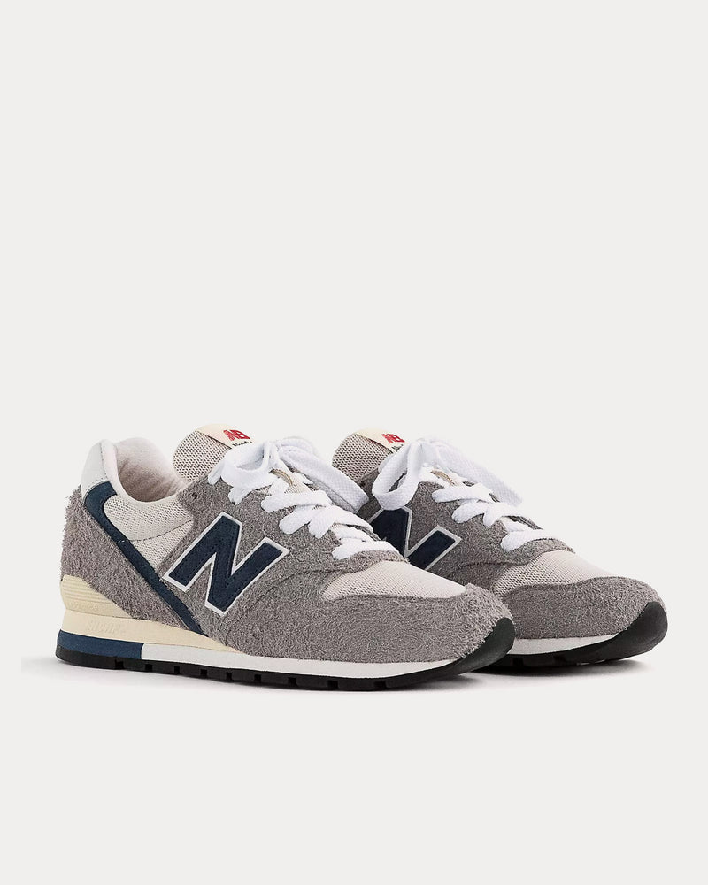 New Balance Made in USA 996 'Grey Day' Marblehead / Vintage Indigo Low Top Sneakers - 3