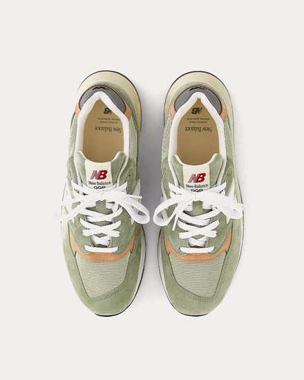 New Balance Made in USA 998 Olive / Incense Low Top Sneakers - 2