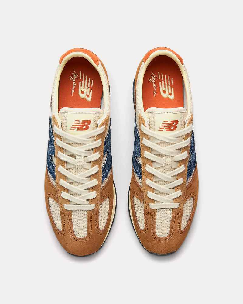New Balance x Sézane 471 Linen / Black Low Top Sneakers - 2