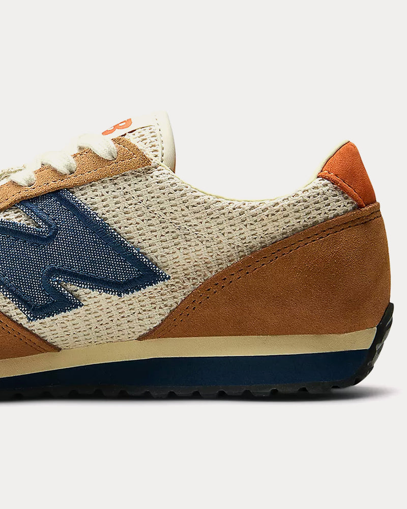 New Balance x Sézane 471 Linen / Black Low Top Sneakers - 5