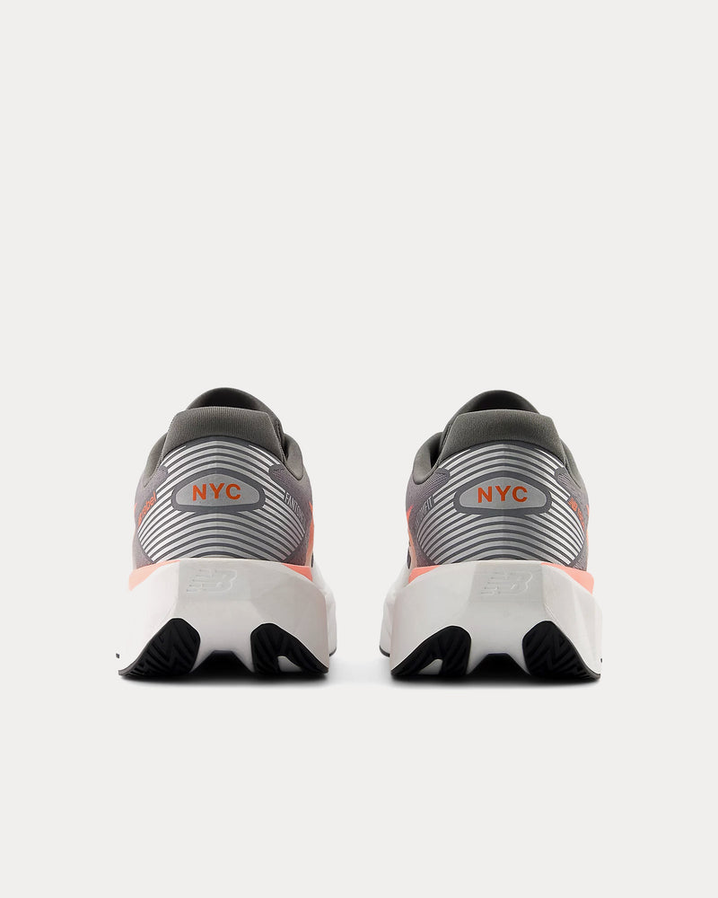 New Balance FuelCell Rebel v5 'TCS NYC Marathon' Grapefruit / Grey Matter / Poppy Running Shoes - 4