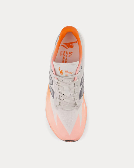 New Balance FuelCell SuperComp Elite v5 'TCS NYC Marathon' Grapefruit / Grey Matter / Poppy Running Shoes - 2