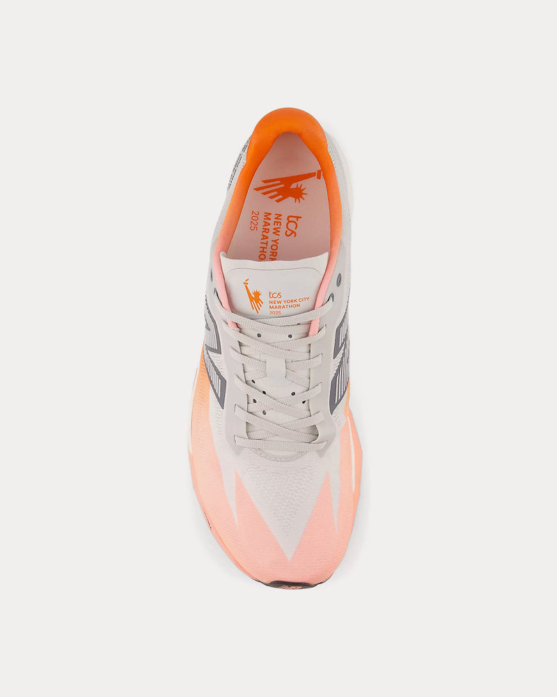 New Balance FuelCell SuperComp Elite v5 'TCS NYC Marathon' Grapefruit / Grey Matter / Poppy Running Shoes - 2