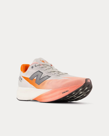 New Balance FuelCell SuperComp Elite v5 'TCS NYC Marathon' Grapefruit / Grey Matter / Poppy Running Shoes - 3