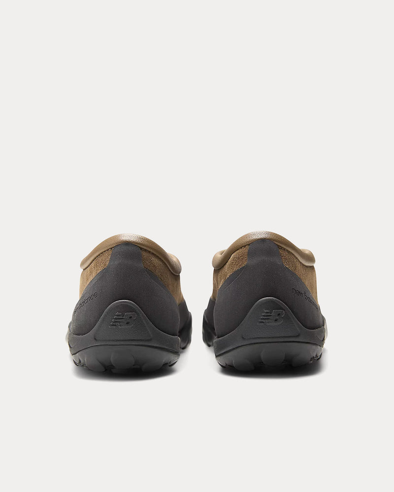 New Balance TDS MT10T Raw Leather / Black Cement Slip on Sneakers - 4