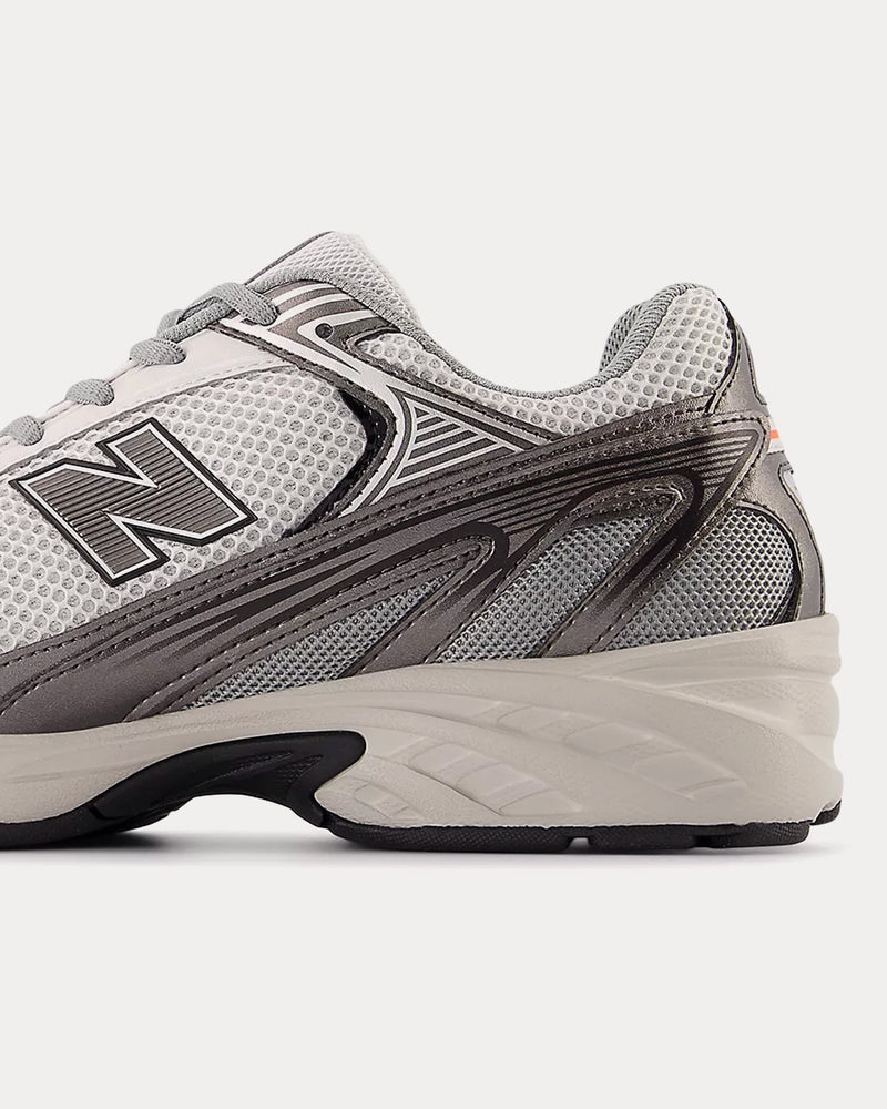 New Balance U509V1 Grey Matter / Black Metallic / Black Low Top Sneakers - 4