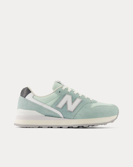 New Balance Women's 996T Light Green Low Top Sneakers Trainers