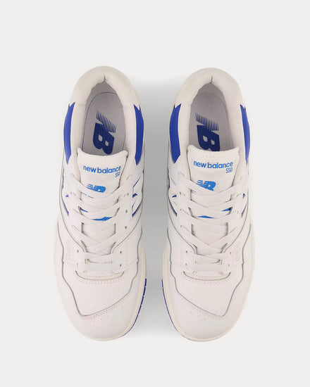 New Balance 550 White / Cobalt / Summer Fog Low Top Sneakers - 2