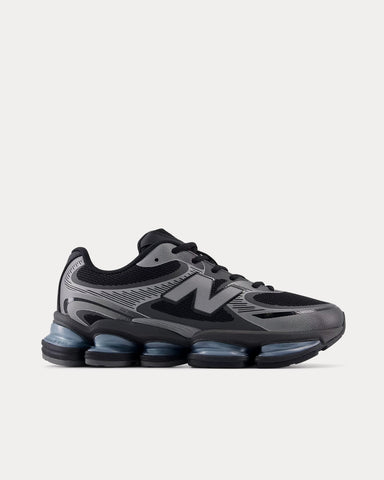 New Balance Abzorb 2000 Black / Dark Silver Metallic / Light Chrome Blue Low Top Sneakers