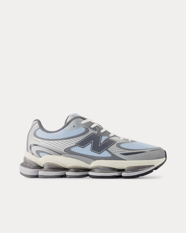 New Balance Abzorb 2000 Light Chrome Blue / Silver Metalic / Castlerock Low Top Sneakers