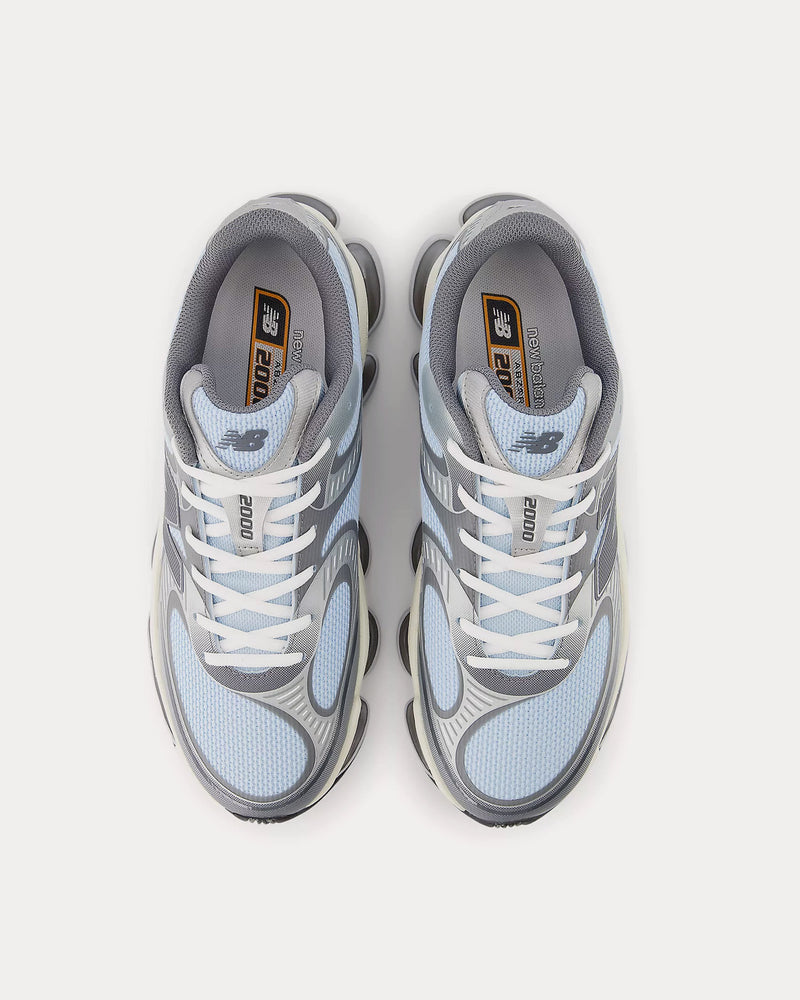New Balance Abzorb 2000 Light Chrome Blue / Silver Metalic / Castlerock Low Top Sneakers - 2