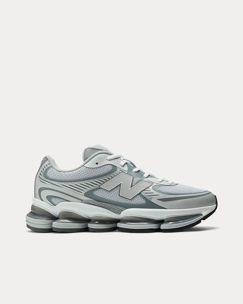 New Balance Abzorb 2000 Pearl Grey / NB White Low Top Sneakers - 1
