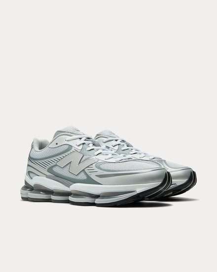 New Balance Abzorb 2000 Pearl Grey / NB White Low Top Sneakers - 3