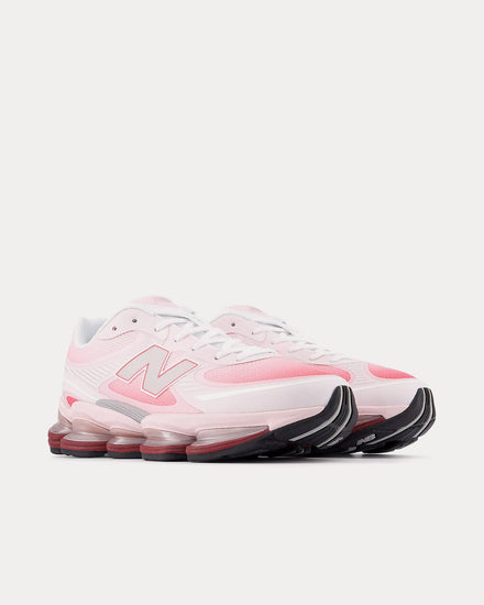 New Balance Abzorb 2000 Rose Sugar / Monarch Burgundy Low Top Sneakers - 3
