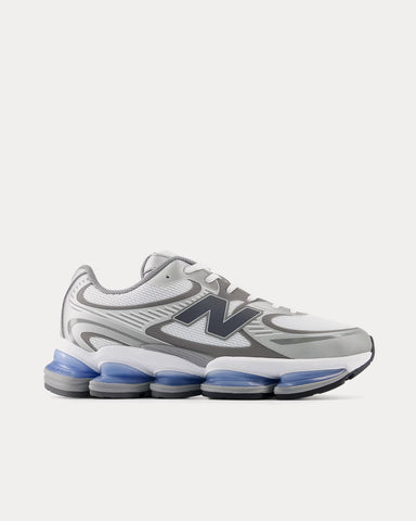 New Balance Abzorb 2000 White / Silver Metallic / Castlerock Low Top Sneakers