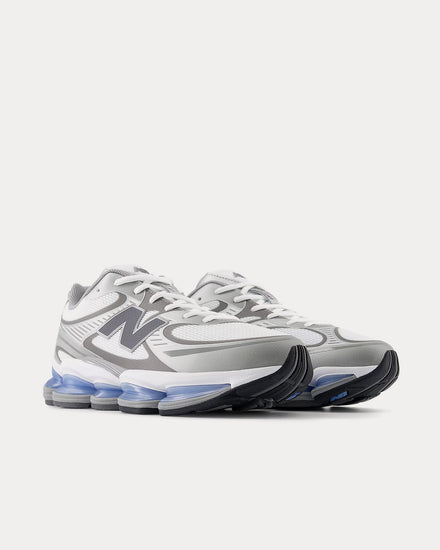 New Balance Abzorb 2000 White / Silver Metallic / Castlerock Low Top Sneakers - 3