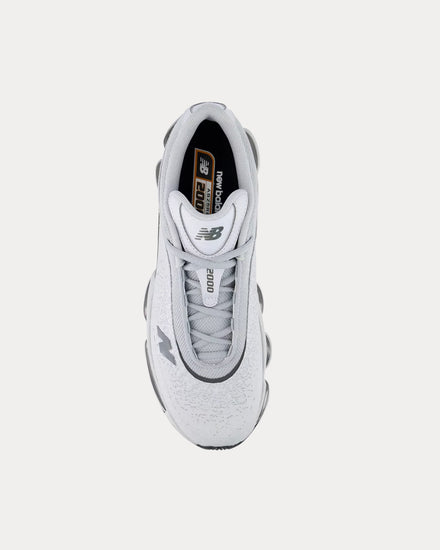 New Balance 2000 Sleek Grey Low Top Sneakers - 2