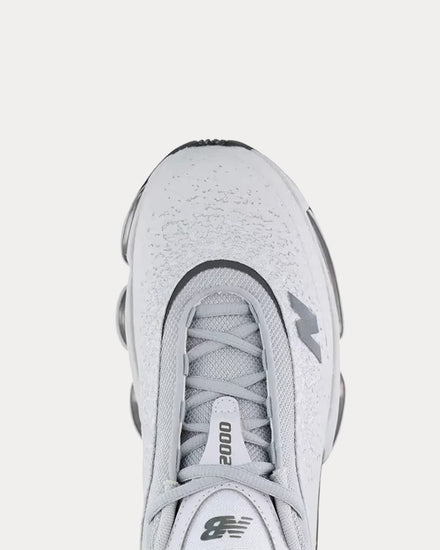 New Balance 2000 Sleek Grey Low Top Sneakers - 6