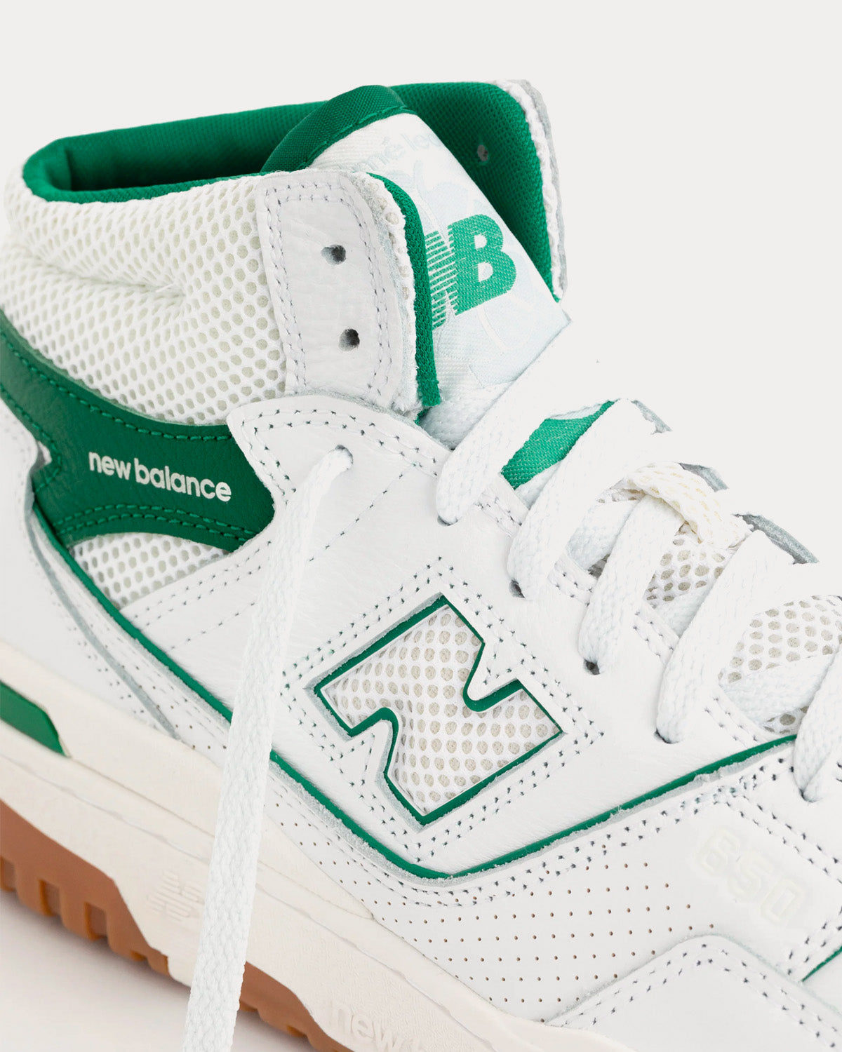 New Balance x Aime Leon Dore - 650r White / Green High Top Sneakers