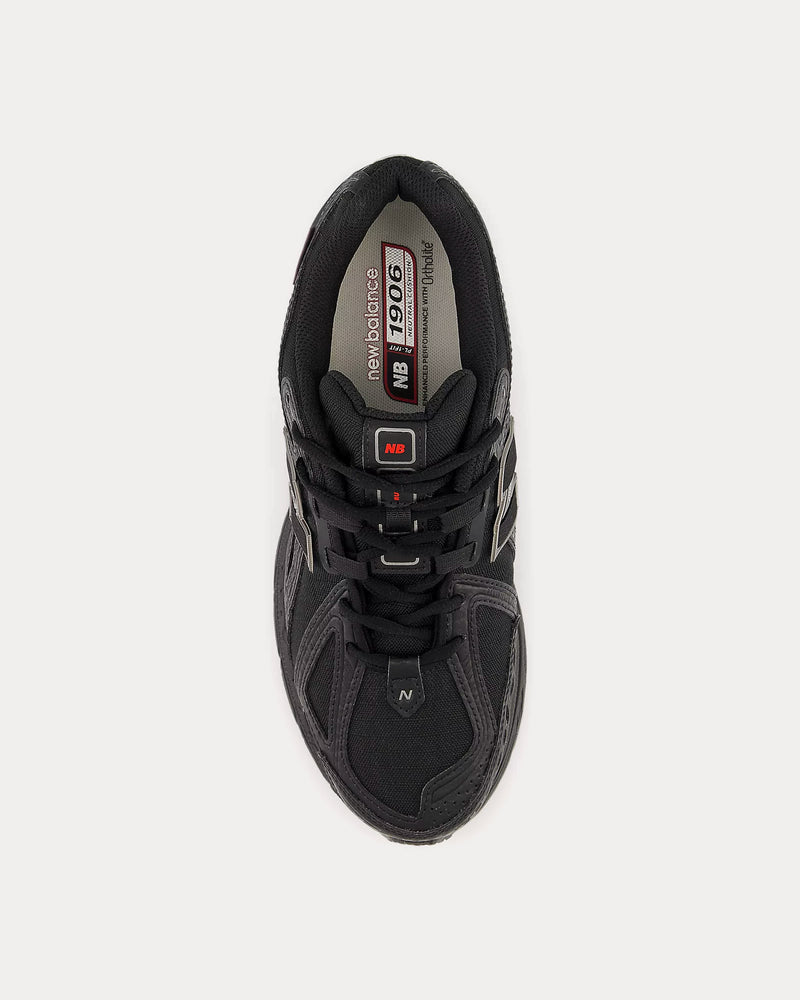 New Balance 1906r Black / Silver Metallic Low Top Sneakers - 2