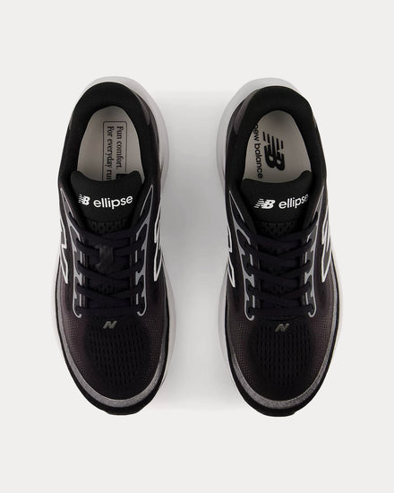 New Balance Ellipse V1 Black / Black Metallic / White Running Shoes - 2
