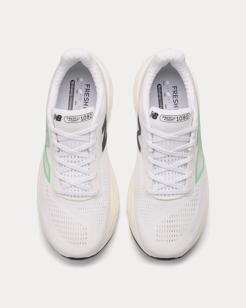 New Balance Fresh Foam X 1080v14 NB 103 White / Lime Leaf / Angora Running Shoes - 2