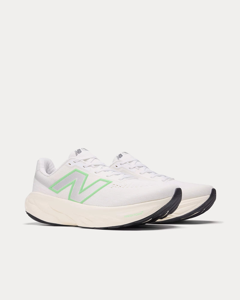 New Balance Fresh Foam X 1080v14 NB 103 White / Lime Leaf / Angora Running Shoes - 3