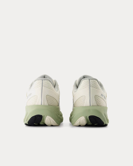 New Balance Fresh Foam Trainer Linen / Olivine Running Shoes - 4