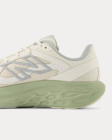 New Balance Fresh Foam Trainer Linen / Olivine Running Shoes - 5