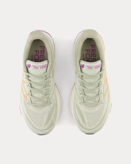 New Balance Fresh Foam X Vongo v6 Natural Mint / Light Gold Metallic / Copper Running Shoes - 2