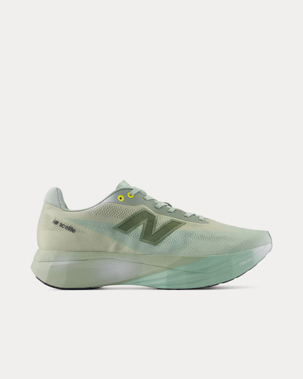 New Balance FuelCell SuperComp Elite v5 Garter Snake / Mosaic Green Running Shoes - 1