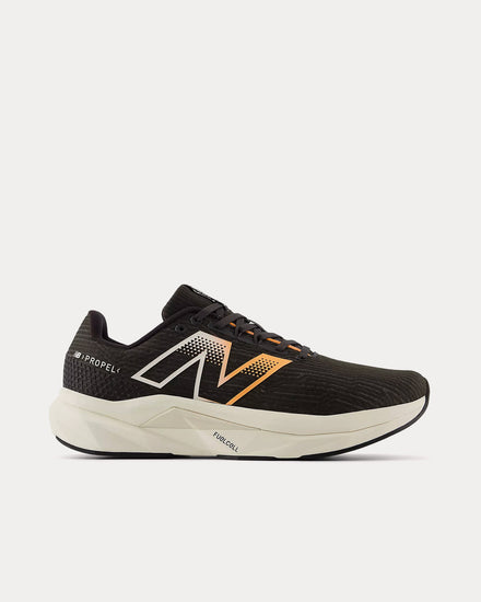 New Balance FuelCell Propel v5 Black / Hot Mango / Black Cement Running Shoes - 1