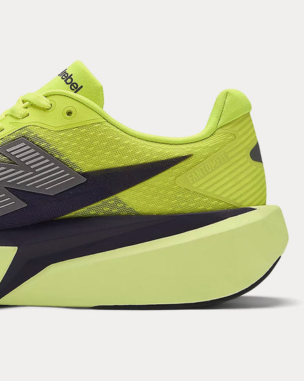 New Balance FuelCell Rebel v5 Alkaline Green / Boysenberry / Dark Silver Metallic Running Shoes - 5