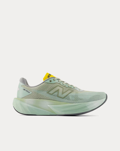 New Balance FuelCell Rebel v5 Garter Snake / Mosaic Green / Ginger Lemon Running Shoes