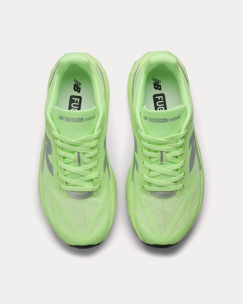 New Balance FuelCell Rebel v5 Mint Flash / Lab Green / Silver Metallic Running Shoes - 2