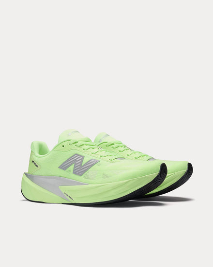 New Balance FuelCell Rebel v5 Mint Flash / Lab Green / Silver Metallic Running Shoes - 3