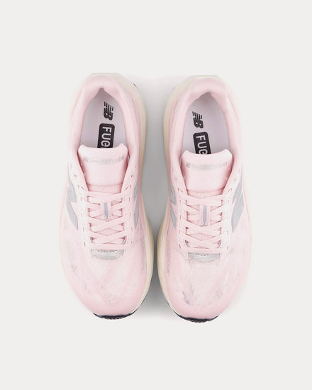 New Balance FuelCell Rebel v5 Pink Granite / Silver Metallic / Linen Running Shoes - 2