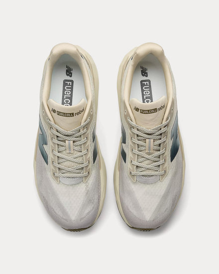 New Balance FuelCell Rebel v5 Shipyard / Arid Stone / Silver Metallic Running Shoes - 2